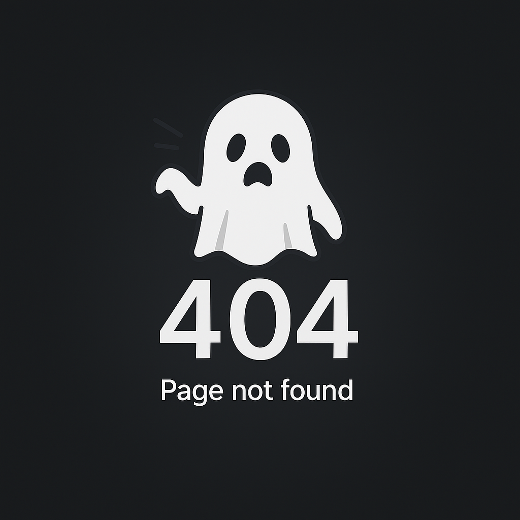 404 Space Page preview