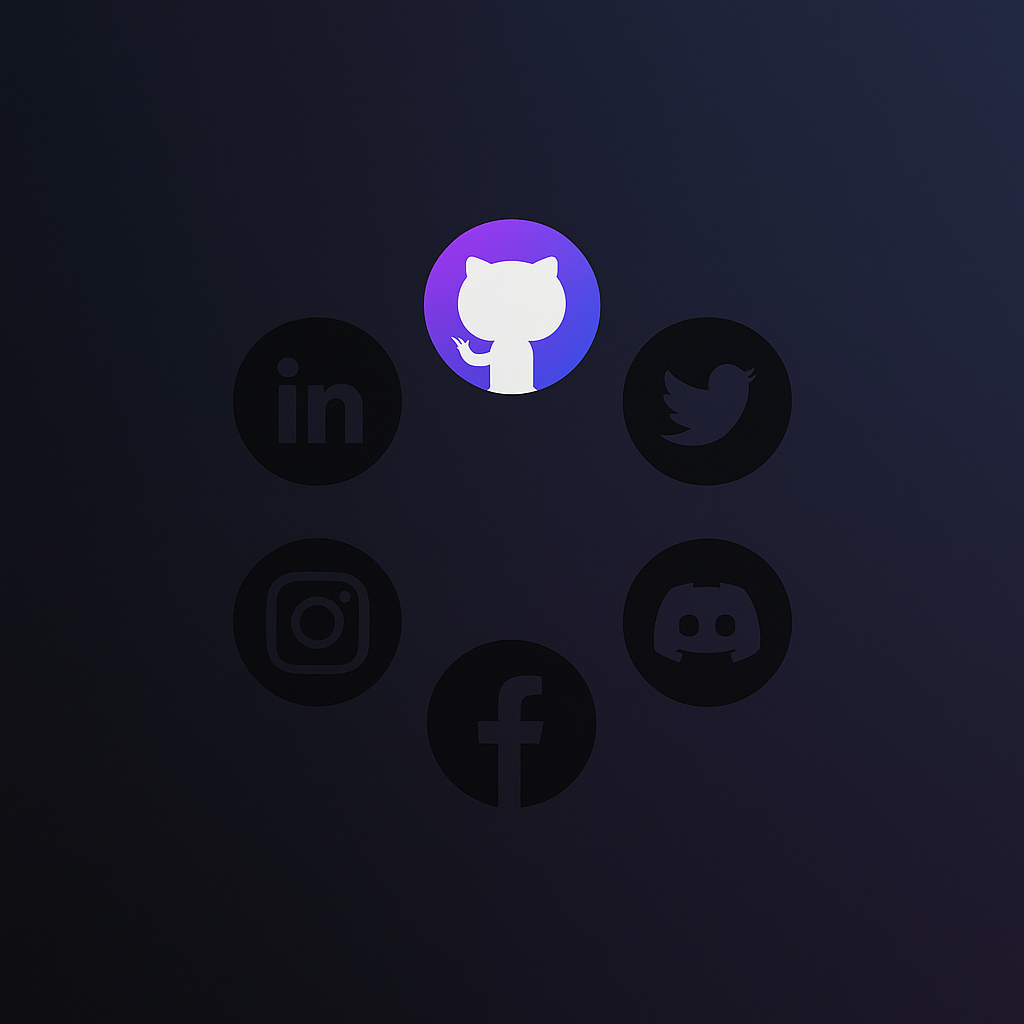 Social Icons Circle preview